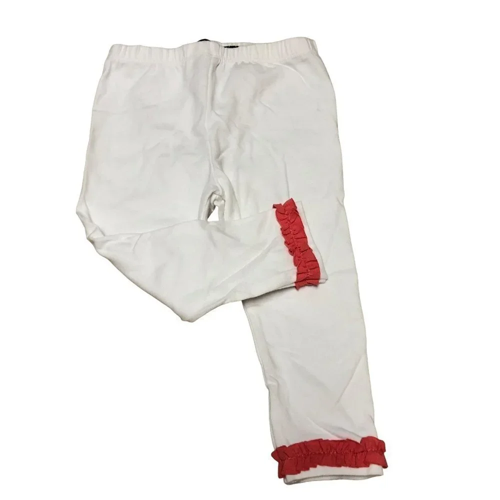 ABS KIDS BABY GIRL TWO PCS OUTFIT SET DRESS & WHITE LEGGING SIZE 12 MOS NEW WITH